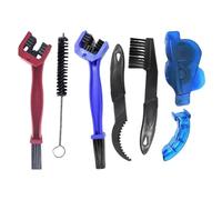 Herramienta de limpieza de cadena de bicicleta, cepillos limpiadores de bicicletas, limpiador de cadena de bicicleta, removedor de cadena de motocicleta, multiusos, eficiente para espacios estrechos