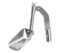 Herramienta De Limpieza De Canalones De Techo - Fijación De Cuchara De Acero Inoxidable 12 X 11.9 X 8 Cm, Herramienta De Mantenimiento Ligero Para Villas, Jardines, Casas Adosadas, Zanas, Hojas