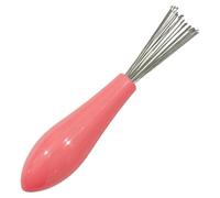 Herramienta de limpieza de cepillo para el cabello de 3pcs | Rake de limpieza de cepillo de cabello con crimen de alambre de metal, cepillo para el cabello y limpiador de peine en calidad de salón par