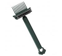 Herramienta de limpieza de cepillos para el cabello, limpiador de cepillos para el cabello portátil 2 en 1 con púa y cerdas, se quita sin esfuerzo para salón del hogar