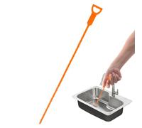 Herramienta de limpieza de drenaje, removedor de obstrucciones flexible, gancho de extracción de serpiente de , draga multiusos para fregadero, abridor de drenaje de inodoro portátil extralargo