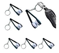 Herramienta de limpieza de gafas de sol, guijarros de gafas de sol Borrador, Pequeña huella dactilar Eraser 6 piezas Show Cleaner con llavero, ACCESORIOS PORTABLES ACCESORIOS HERRAMIENTA DE
