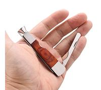 Herramienta de Limpieza de Limpiador de Pipa de Tabaco 3 en 1, Raspador de Pipa de Selección de Escariador de Madera para Fumar(#1)