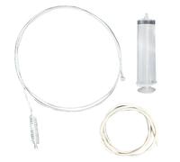 Herramienta de limpieza de manguera de agua flexible de larga duración, accesorio versátil contra atascos para aire acondicionado de coche, frigorífico, lavabo, acuario