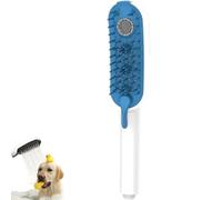 Herramienta de limpieza de mascotas multifunción, fácil de instalar, accesorio de baño para mascotas con copa de succión, punta delicada, máquina de espuma de ducha portátil de silicona, para camping