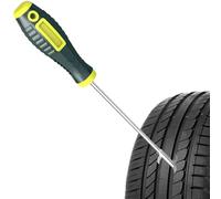 Herramienta de limpieza de neumáticos, gancho de limpieza de piedras para neumáticos de coche, acero inoxidable, herramienta de extracción de, para coche y motocicleta