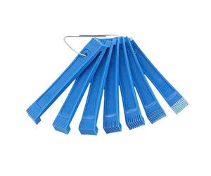 Herramienta De Limpieza De Peine De Aletas De Aire Acondicionado, Con Limpieza Profunda De Grietas, 12,2 X 1,9 X 1 Cm, Limpiador De Aletas De Condensador, Cepillo De Bobina De Evaporador, Diseño De Pr
