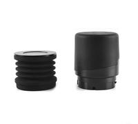 Herramienta de limpieza de soplado de tolva de dosis única para usuarios de molinillo de café de Baratza Forte para una limpieza simple (tapa de metal negra)