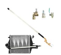Herramienta De Limpieza para Radiadores - Varilla Limpiadora De Radiadores - Soplador Preciso Antifugas con Rotación 180° para Coche Autocaravana HVAC AC Refrigerador