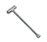 Herramienta de llave cilíndrica - Llave de válvula de mango en T galvanizado de hierro fundido | Llave de control de tanque de oxígeno | Hardware de agarre ergonómico antioxidante | Equipo de