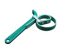 Herramienta de llave de cadena - Llave ajustable con mango antideslizante para tubos y filtros de | Herramienta de desmontaje universal resistente para vehículos, agricultura, plomería y