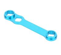 Herramienta de Llave de Carrete de Pesca Portátil, Llave de Aleación de Aluminio Liviano para Nueces de Cigüeñal de 10.0/10.2/11 Mm, Diseñado Cuidadosamente, con Alta Dureza,