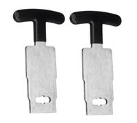 Herramienta de llave de drenaje de piscina para Hayward para SP1419A a SP1419E para accesorios cuadrados diseñados para un proceso fiable de invierno de piscina (2 piezas)