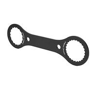Herramienta de Llave de Soporte Soporte Inferior 44 Mm 46 Mm 16 24 Herramienta Instalación Eliminación BB Muesca (BLACK)