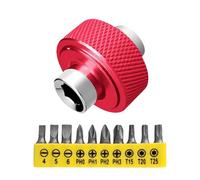 Herramienta de llave de trinquete en miniatura ergonómica portátil con cambio rápido Bits amarillas Durabilidad Construcción de acero al carbono Punta de acero al carbono