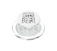 Herramienta de Llave de tubería de fontanería con impresión Vintage de Patente PopSockets PopGrip para MagSafe