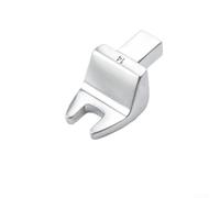 Herramienta de llave de tubo de extremo abierto con ranura de 9 x 12 mm y apertura de llave de 8 a 32 mm, hecha de acero al cromo vanadio para pernos y tuercas (14 mm)