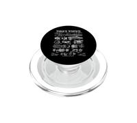 Herramienta de Llave dinamométrica de reparación de automóviles para mecánico de automóviles Vintage Patent PopSockets PopGrip para MagSafe