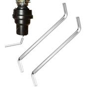 Herramienta de llave para eliminación de basura | Llave Allen para eliminación de basura | Herramienta de llave de metal Ahorre dinero y tiempo con una herramienta de metal para lidiar con obstruccion