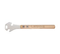 LEZYNE Classic Pedal Rod - Llave para pedal (níquel/madera, 360 mm)