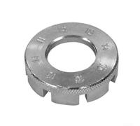 Herramienta de llave para radios de rueda de bicicleta con anillo de mano moleteado y canal profundo para un agarre fuerte, adecuada para apretar llantas y ajuste de radios