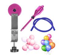 Herramienta de llenado de globos: herramienta de expansión de globos, kit de expansión de globos. Máquina de llenado de metal fácil de usar para decorar y gastar energía para crear globos artísticos,