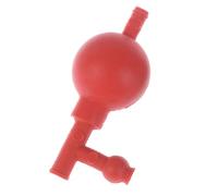 Herramienta de llenado de pipetas de goma de tres válvulas para laboratorio para medición de precisión, bombilla de látex reutilizable para entornos de investigación industrial, agrícola y educativa