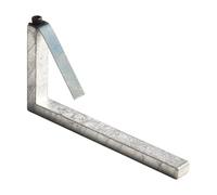 Herramienta de localización de puntos de bloqueo de ventana de metal, herramienta de ajuste de precisión para puntos de bloqueo de puertas y ventanas, ayuda de instalación de metal plateado para