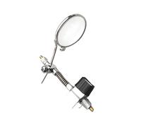 Herramienta de lupa para reparación de joyas con lente de vidrio y clip para anteojos para tareas de inspección detallada de placas de circuito Clip de trabajo en lupa para anteojos