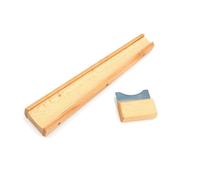 Herramienta de madera para diapasón de violín soporte de abrazadera para diapasón raspador de superficie para diapasón