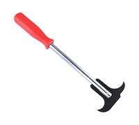 Herramienta de mano extractor de sellos de aceite con ganchos dobles para reparación de automóviles y tuercas Rel, extractor de grasa y sellado con dos tamaños de punta, construcción de plástico y
