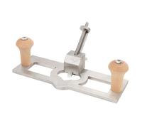 Herramienta de Mano para Trabajar la Madera, Material Acero Inoxidable, Diseño Mango Cómodo, Fresadora Manual, Cepilladora Madera con Tope Profundidad, Alta