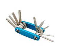 Herramienta de mantenimiento de bicicletas multiherramienta 9 en 1 multifuncional para mantenimiento de bicicletas, herramienta de mantenimiento de ciclismo