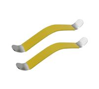 Herramienta de mantenimiento de reparación de limpieza de trastes para guitarra, separador de cuerdas de metal, separador de guitarra, 2 uds