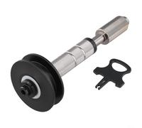 Herramienta de mantenimiento para cadena de bicicleta, 12 mm, guía de cadena de eje pasante, limpiador de rueda libre con rodamientos dobles para marco de 142-148 mm, piezas de ciclismo