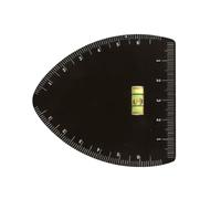 Herramienta de mapeo de cejas | Regla de cejas de dibujo rápido de acero inoxidable - Cosméticos Utensil para peor de peateo Oficinas de spa Dormo Viajes Viajes Barber de boda Bolsillo