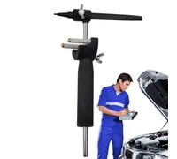 Herramienta de marcado de de rueda, reparación de abolladuras de de metal automotriz, dibujo de línea de pliegues, instrumento de medición de línea paralela para restauración de carrocería