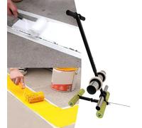 Herramienta de marcado de línea de cinta, máquina de marcado de suelo de empuje manual, kit de marcado de cancha de baloncesto con kit de círculo de dibujo, pintor de línea de campo deportivo