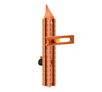 Herramienta De Marcado De Madera,Calibre Portátil De Cuatro Lados - Regla De Marcado De Metal | Para Construcción Corte De Inglete Trabajo Con Baldosas Suelo Carpintería