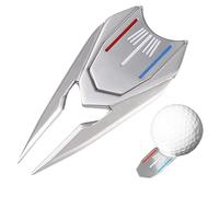 Herramienta de marcador de pelotas de golf - marcador de línea de golf multiusos, ayuda de reparación de divot ligero | Guía de paisaje de golf, accesorio práctico para césped, curso, all