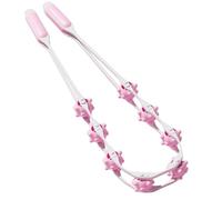 Herramienta de masaje de celulitis, manual portátil de masaje roller, 43,31 pulgadas Adorable Body Slimming Tools, Fitness Accessories for Waist Legs Belly Abdomen Neck Foot Muscles