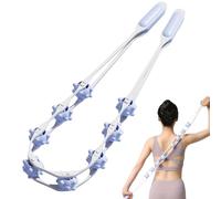 Herramienta de masaje de espalda | Rodillo de masaje portátil manual, suministros de yoga para músculos, esculpir el cuerpo, cintura, mano, pie, hombro, pierna, vientre, abdomen