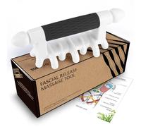 Herramienta de masaje de fascia para anticelulitis y calmante de la piel, masajeador manual de puntos de activación para recuperación de tejidos profundos (pequeño-negro)