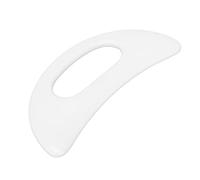 Herramienta de Masaje de Raspado, Drenaje Linfático Reafirmante de Hombro de Cerámica Gua Sha Board para Hombres y Mujeres