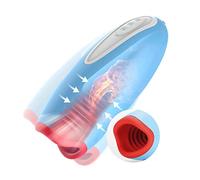 Herramienta de masaje de silicona, 3 en 1 entrenador de masaje USB recargable portátil, función de calentamiento rápido, 10 frecuencia de masaje ajustabl
