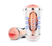 Herramienta de masaje eléctrico, diseño 2 en 1, 10 frecuencias, kit de masaje multifuncional