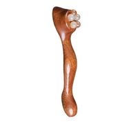 Herramienta de masaje facial de madera - Rodillo masajeador de ojos de 4.13 pulgadas | Barra de masaje debajo de los ojos - Rodillo portátil para relajación, yoga, meditación, viajes, uso de