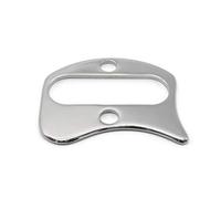 Herramienta de masaje Gua Sha de acero inoxidable, masajeador de espalda, herramientas de liberación miofascial, herramientas de masaje de raspado IASTM Tool (grande)