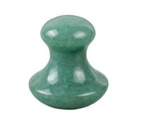 Herramienta de masaje Gua Sha de cuarzo rosa natural, forma de hongo, piedra Guasha de cristal para masajeador relajante