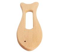 Herramienta de Masaje Guasha, Tablero Gua Sha de Madera Seguro con Forma de Pez, 2 Uds. para la Familia